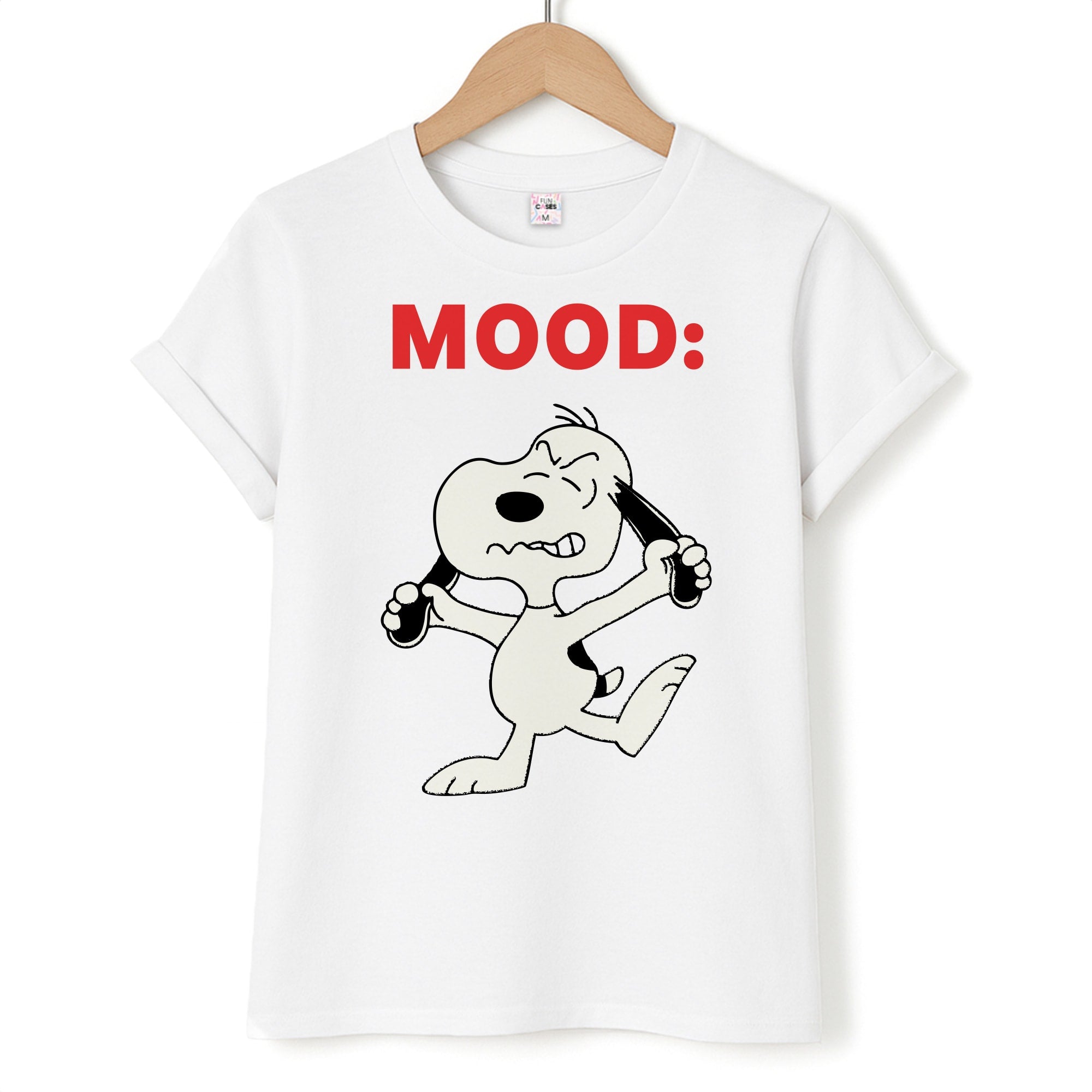 Mood Cartoon Beagle  Unisex T-Shirt