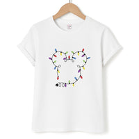 Mouse Christmas Lights Christmas T-Shirt