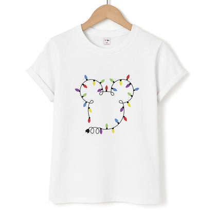Mouse Christmas Lights Christmas Unisex T-Shirt