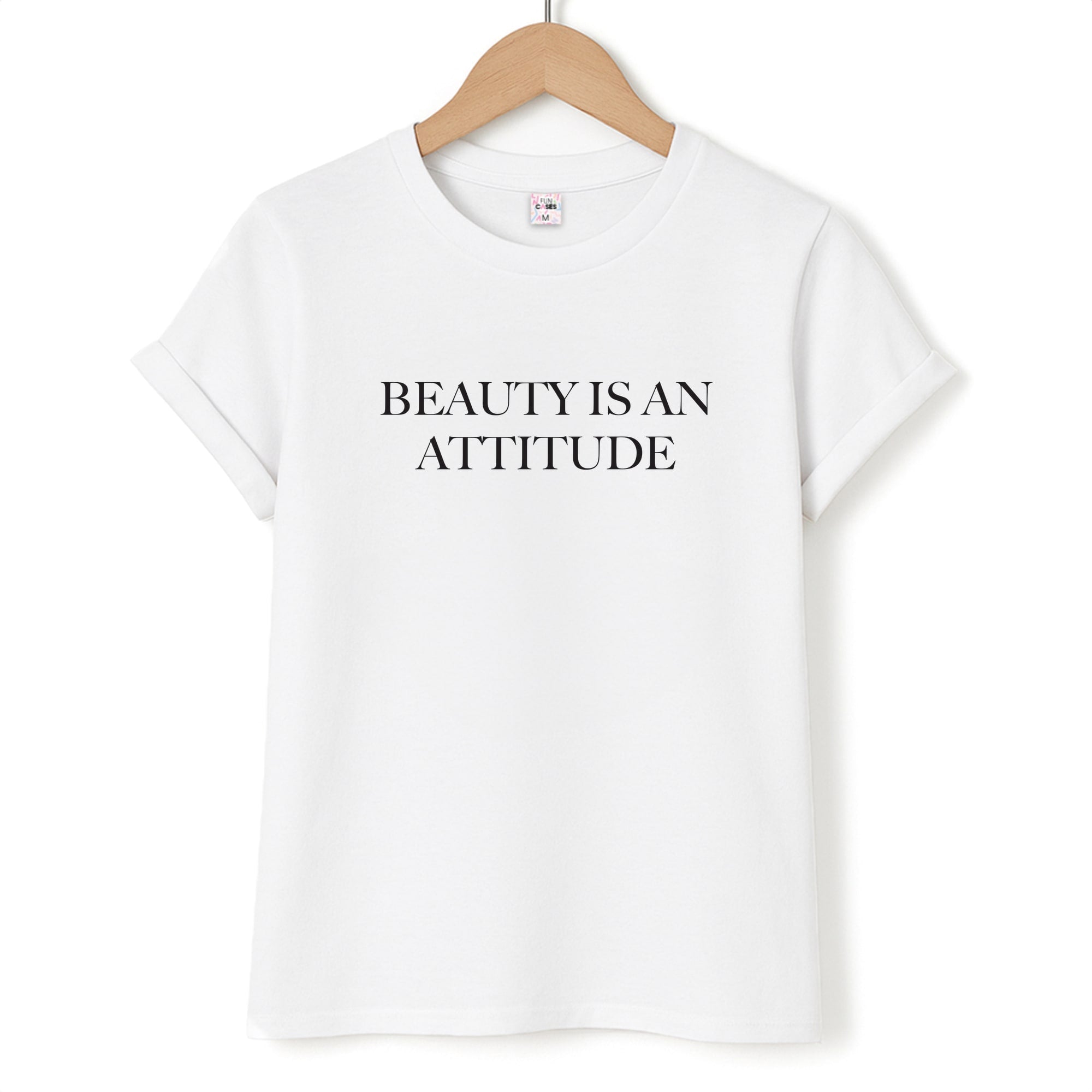 Beauty Is An Attitude - Clean Girl Aesthetic Unisex T-Shirt