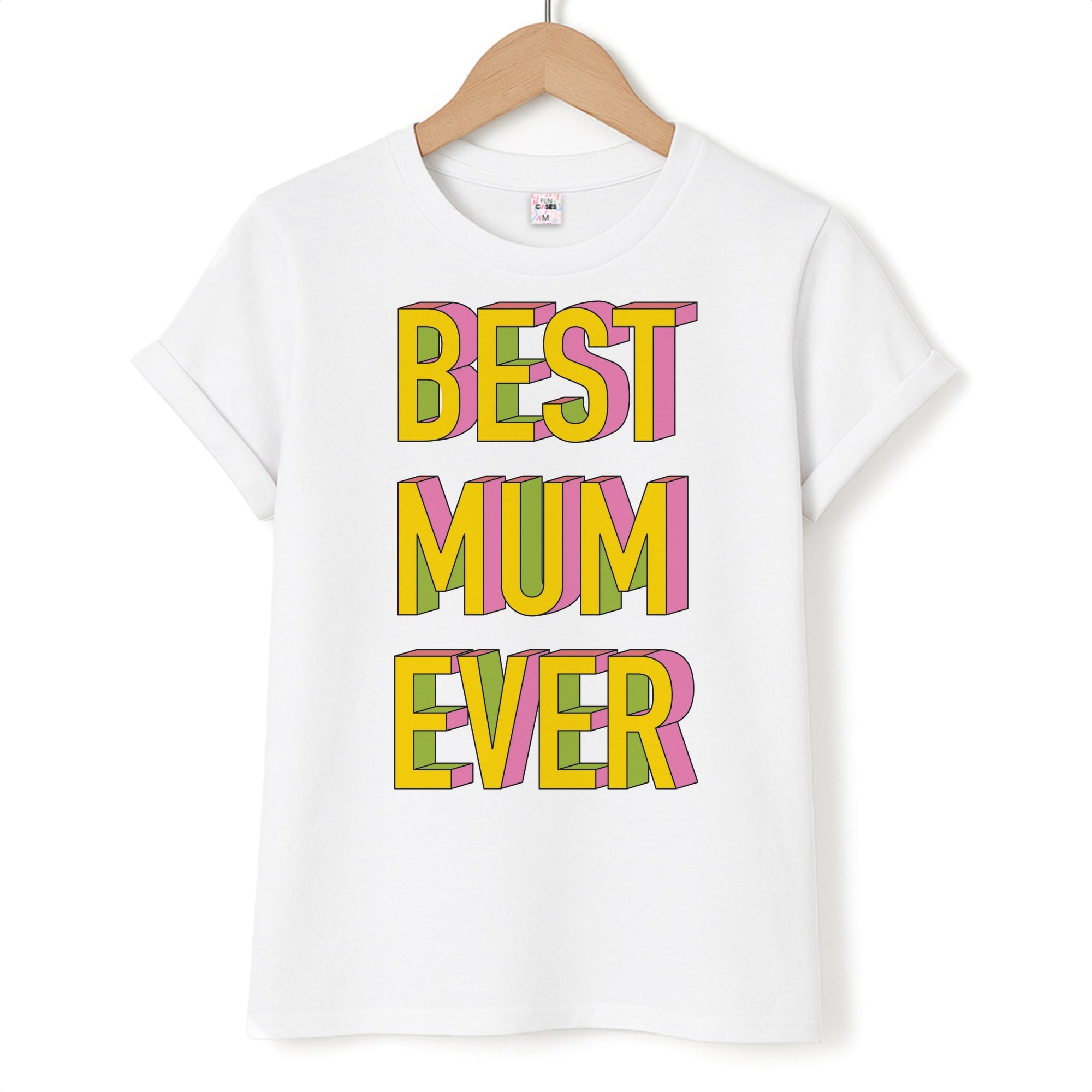 Geometric Best Mum Ever T-Shirt