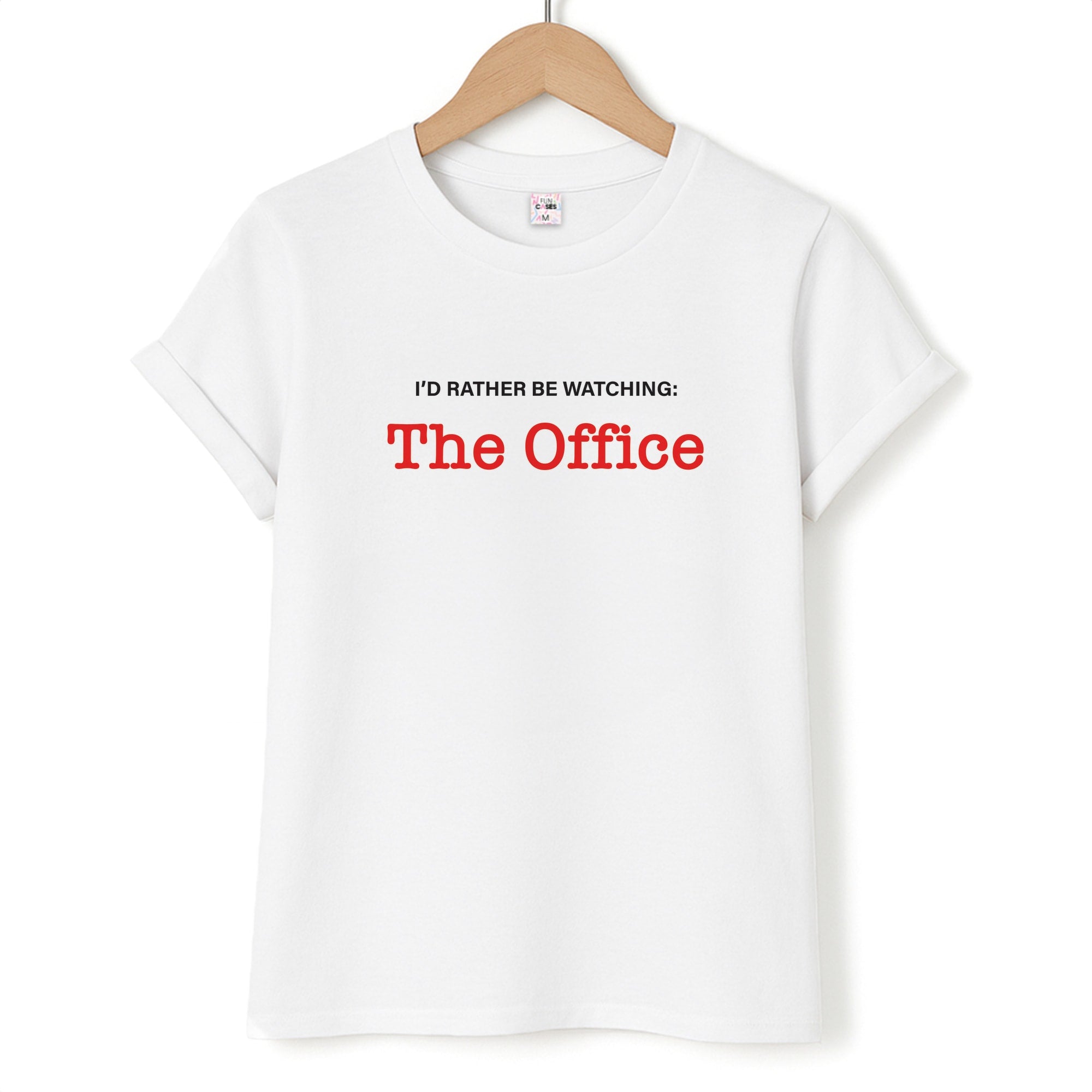 I'd Rather Be Watching The Office T-Shirt