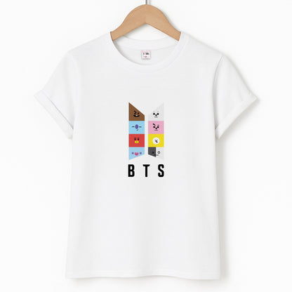 BT21 K-Pop Band Logo Unisex T-Shirt
