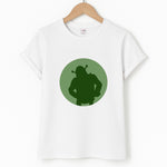 Green Ogre Outline Unisex T-Shirt