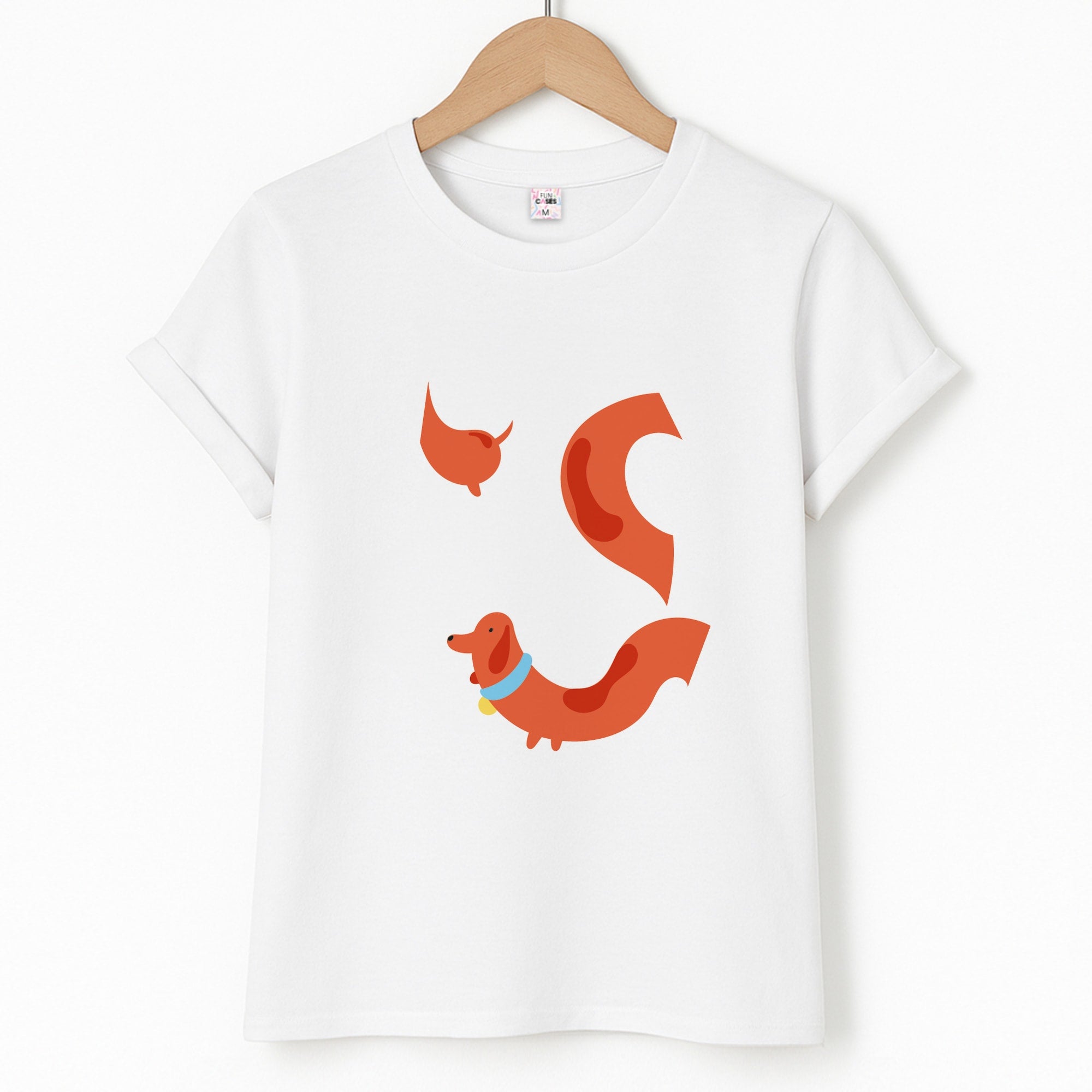 Sausage dog wrapped round - Dachshunds T-Shirt
