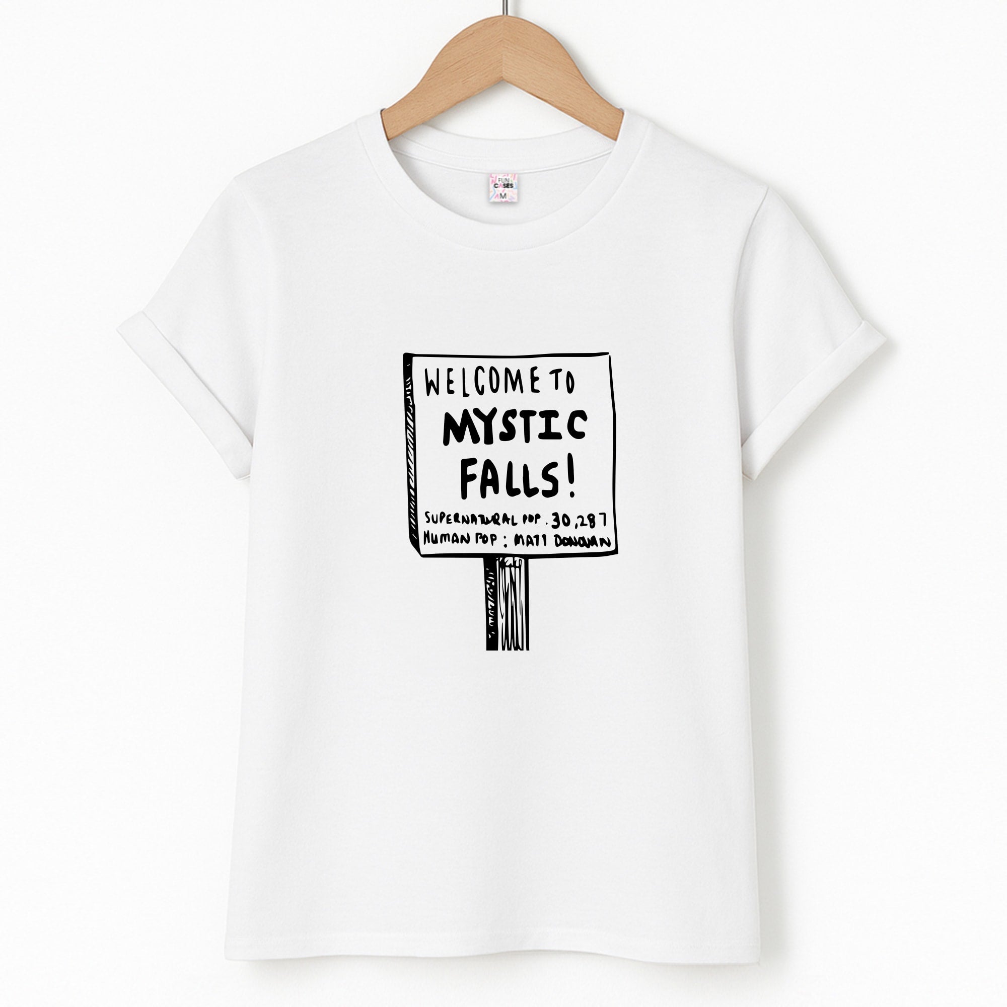 Welcome to Mystic Falls - VD Unisex T-Shirt