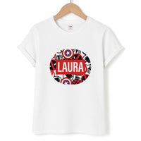 Collage - Personalised Superhero Comic T-Shirt
