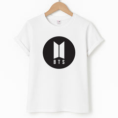 BTS logo Black - K Pop T-Shirt