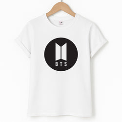 BTS logo Black - K Pop T-Shirt