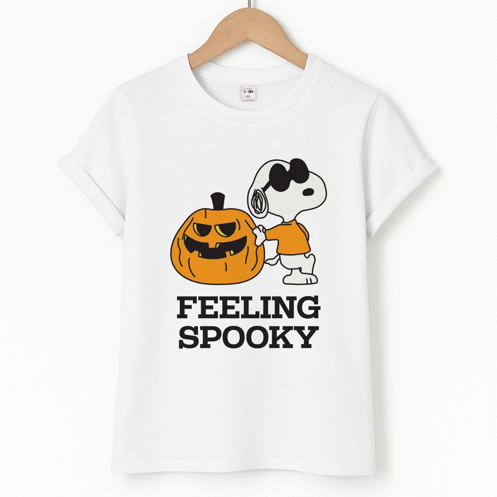 Feeling Spooky Cartoon Beagle T-Shirt