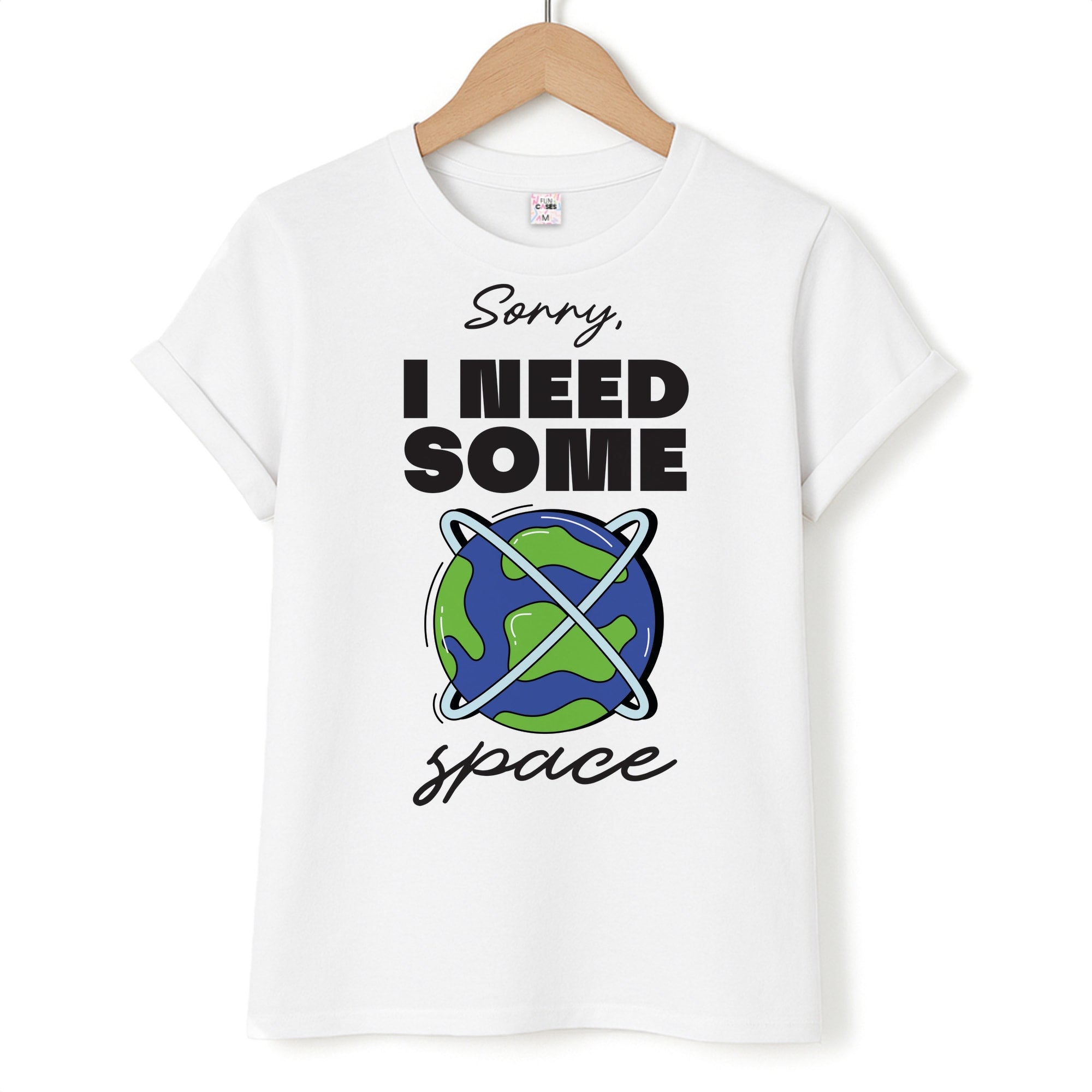 Cartoon I Need Some Space Unisex T-Shirt