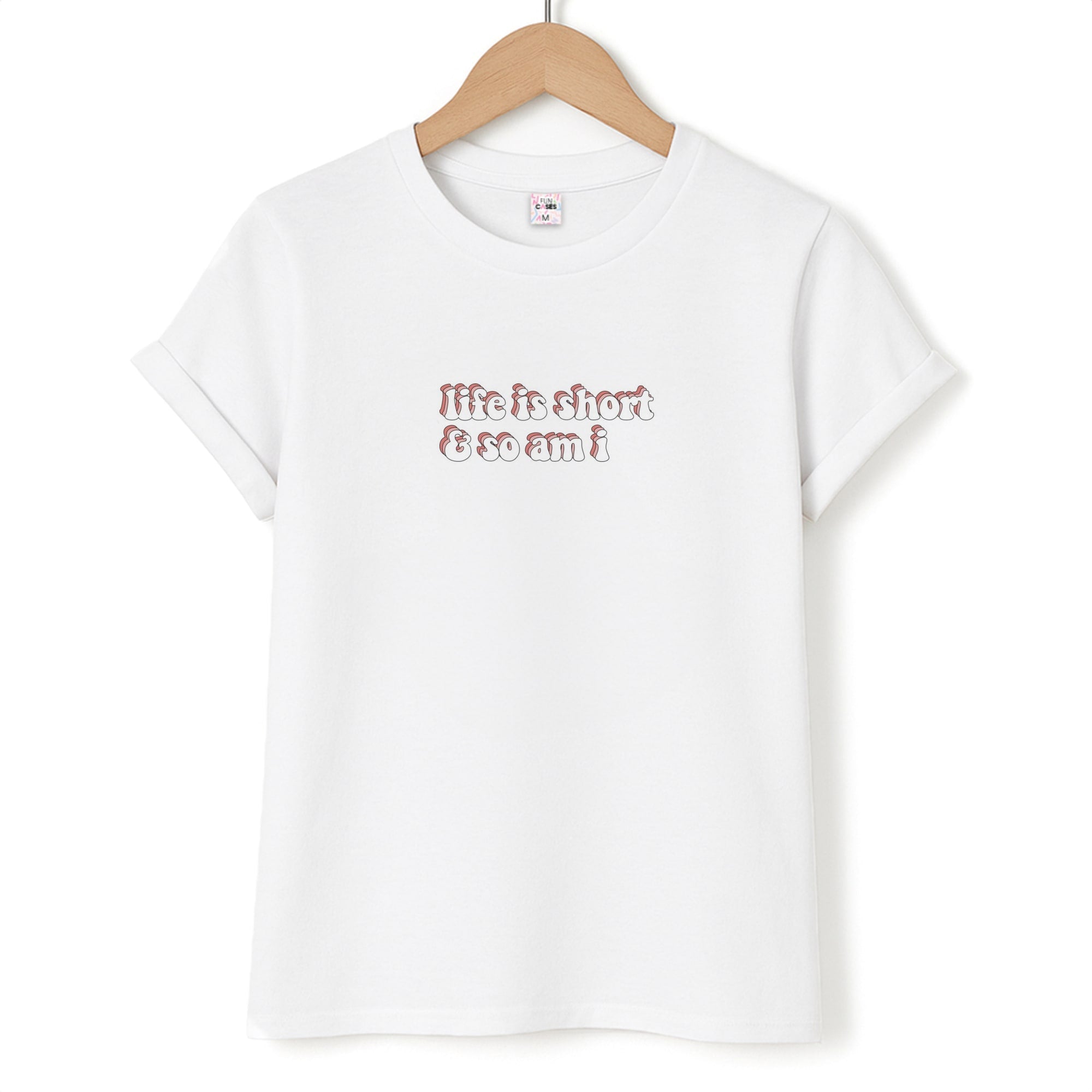 ife Is Short And So Am I - TikTok Unisex T-Shirt