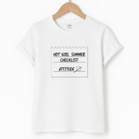 Hot Girl Summer Checklist - Summer T-Shirt