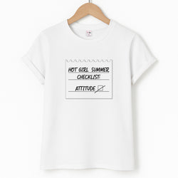 Hot Girl Summer Checklist - Summer T-Shirt