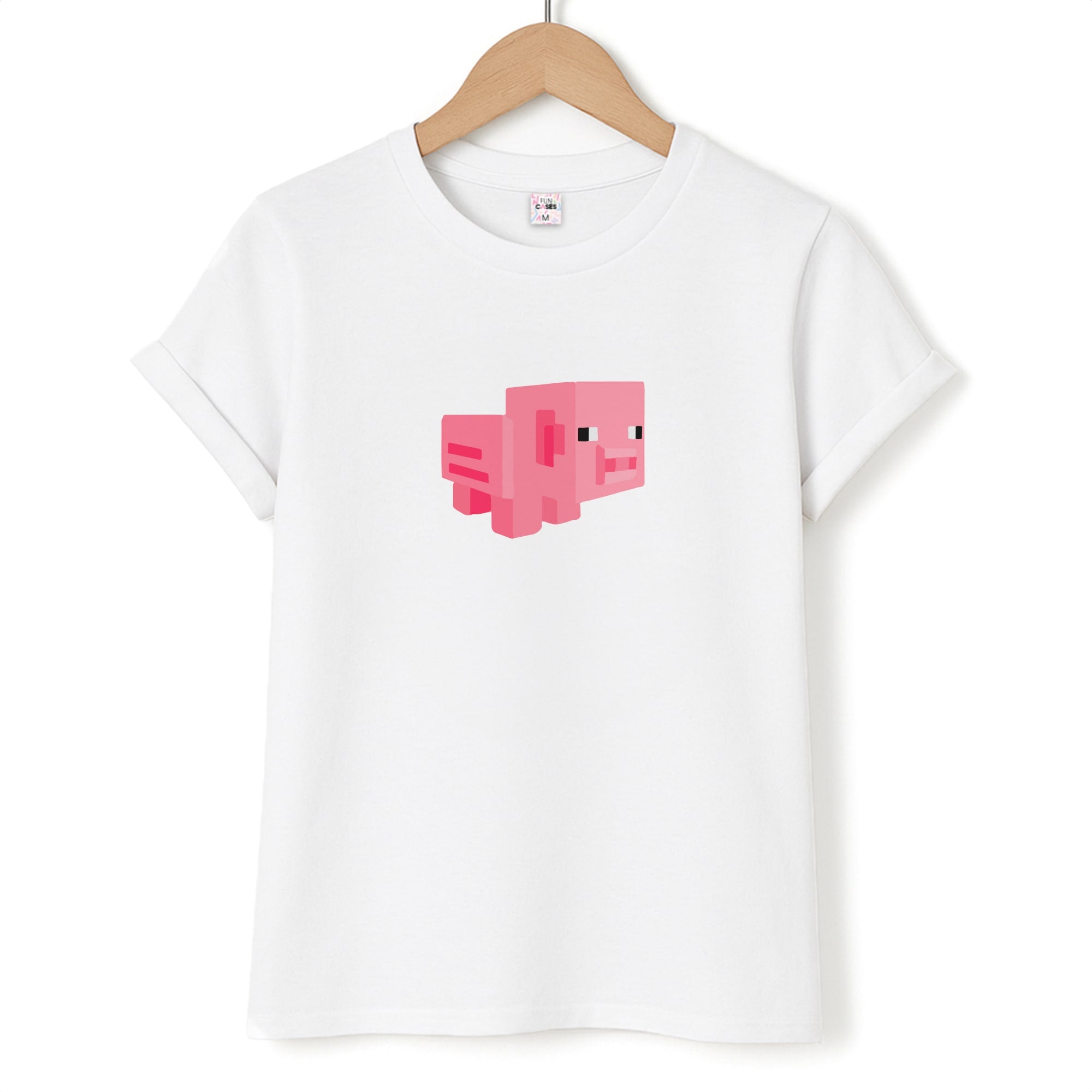 Mining Pig Unisex T-Shirt
