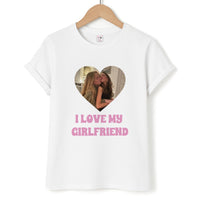 I Love My Girlfriend - Personalised Couples T-Shirt