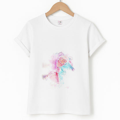 K-Pop Band Love Yourself Watercolour Painting Unisex T-Shirt