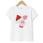 Pig Pattern Christmas Unisex T-Shirt