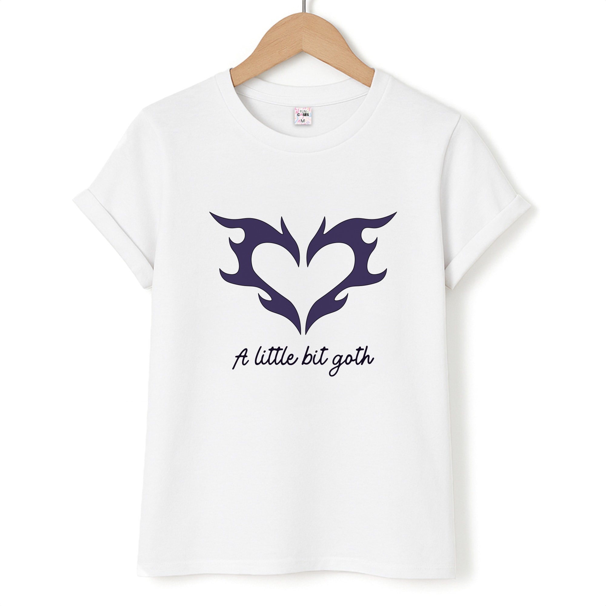 A Little Bit Goth Purple Unisex T-Shirt