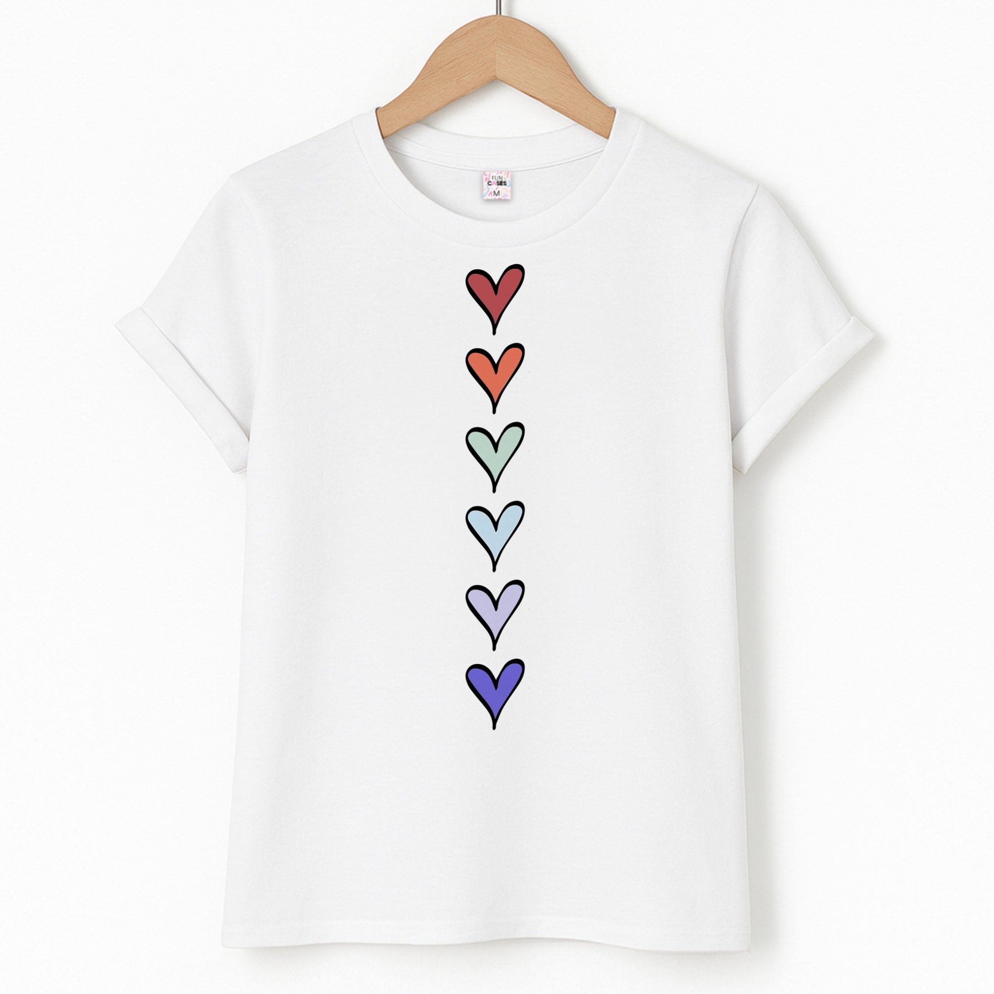 Love Heart Line T-Shirt