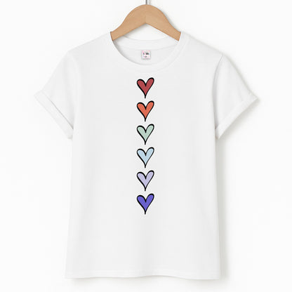 Love Heart Line Unisex T-Shirt