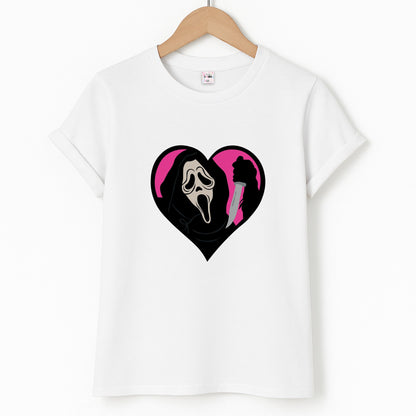 Heart face - Halloween Unisex T-Shirt