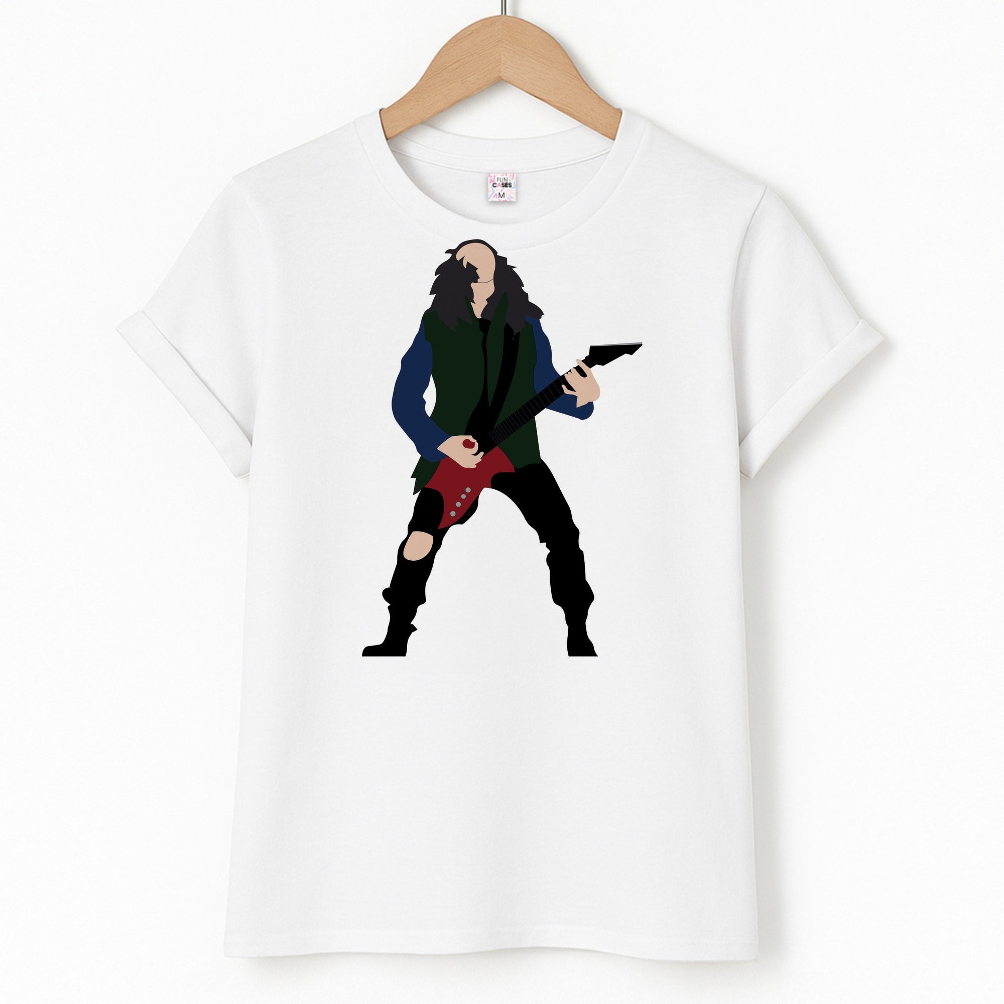 Eddie Munson Playing Guitar T-Shirt