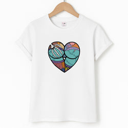 Sally And Jack Heart - TNBC T-Shirt