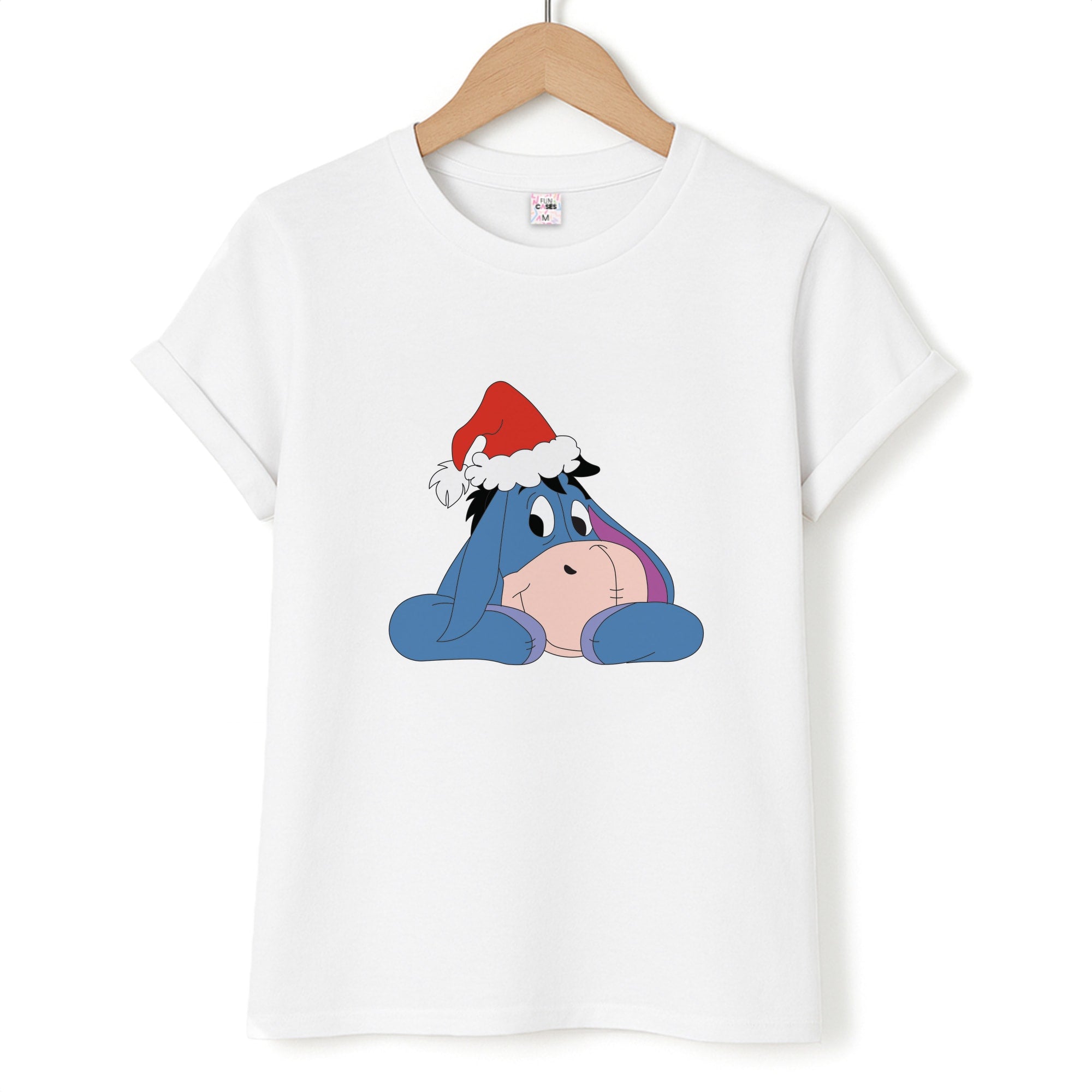 Donkey Pattern Christmas Unisex T-Shirt