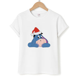 Donkey Pattern Christmas Unisex T-Shirt