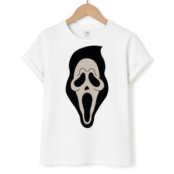 Pink Ghostface Pattern - Scream Unisex T-Shirt
