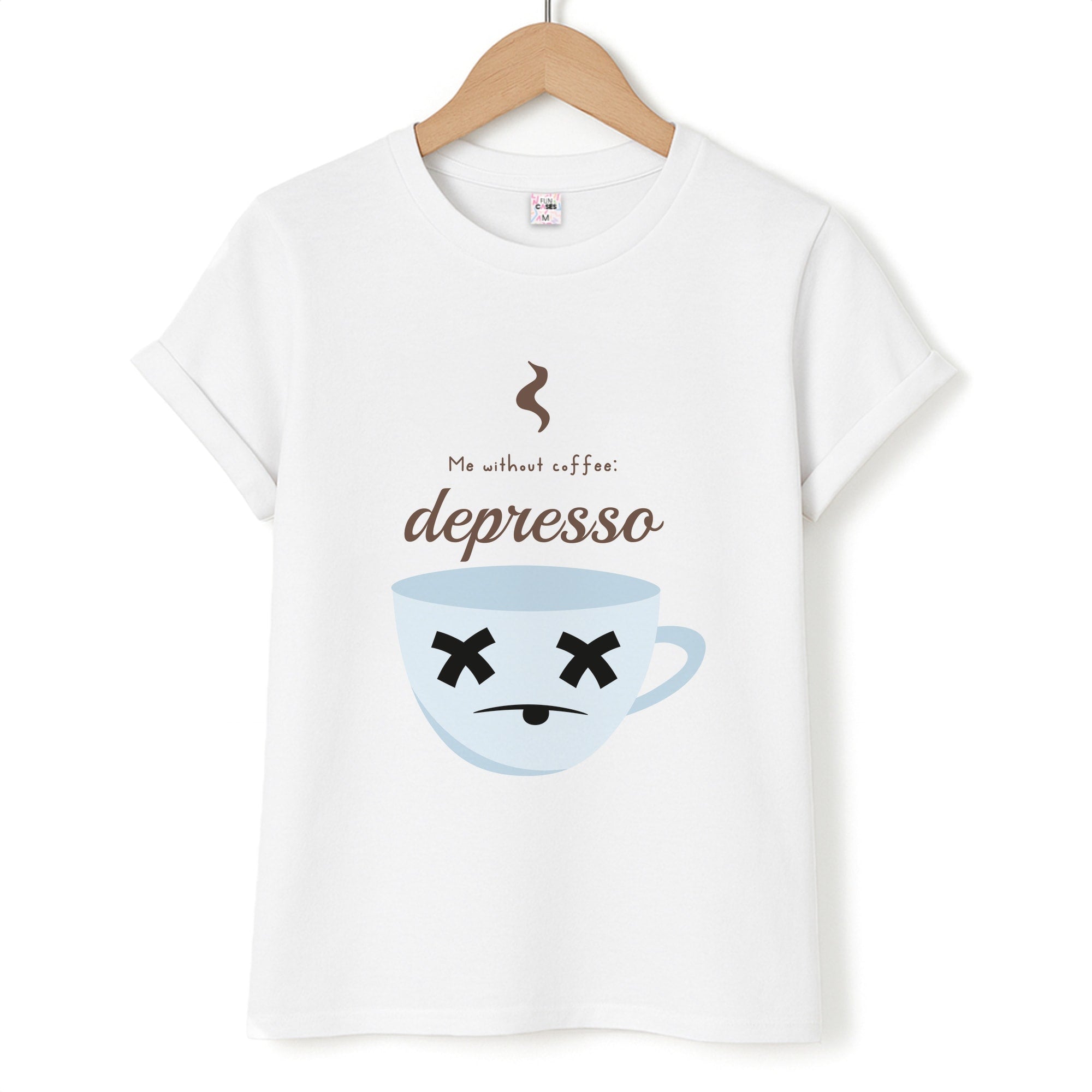 Depresso - Funny Quotes Unisex T-Shirt