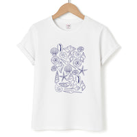 Sea Shells - Clean Girl Aesthetic T-Shirt
