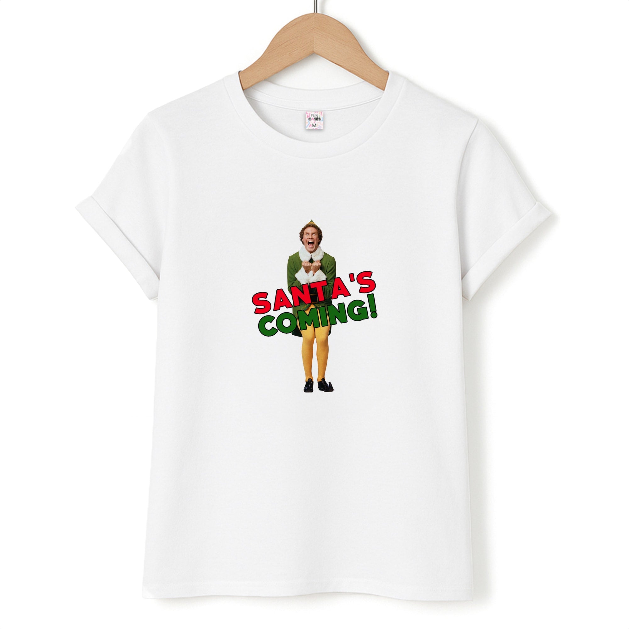 Buddy The Elf - Santa's Coming! Unisex T-Shirt