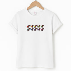 Love hearts - Dachshunds Unisex T-Shirt