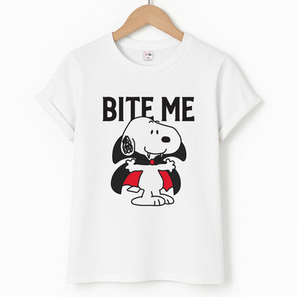 Bite Me Snoopy - Snoopy Halloween Unisex T-Shirt