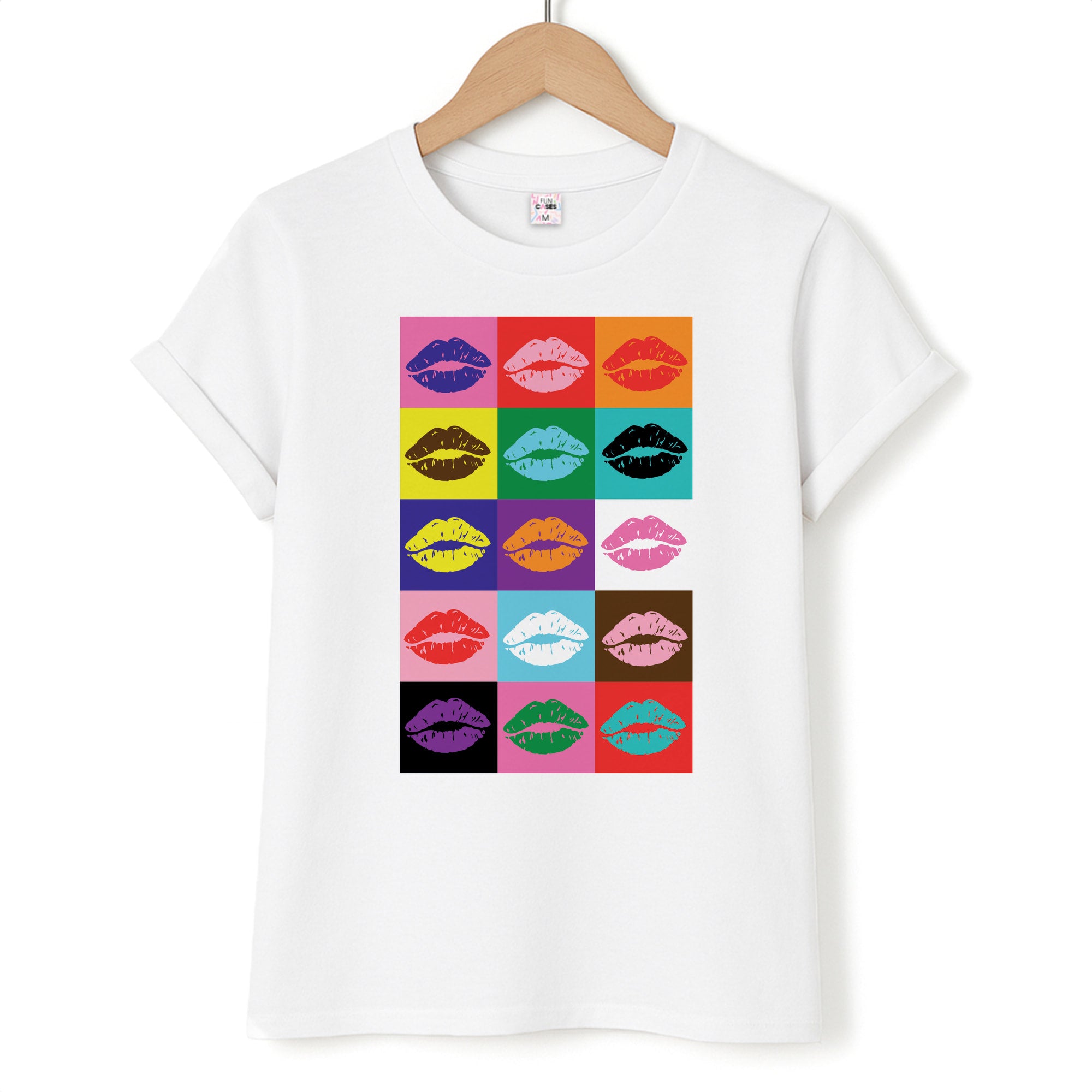Lips Collage - Pride Unisex T-Shirt