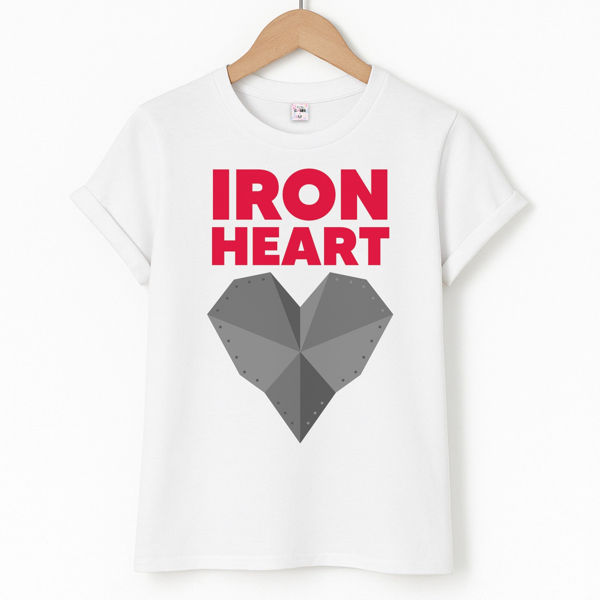Metal Heart - Ironheart Unisex T-Shirt