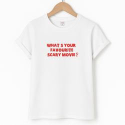 What's Your Favourite Scary Movie - Scream Unisex T-Shirt
