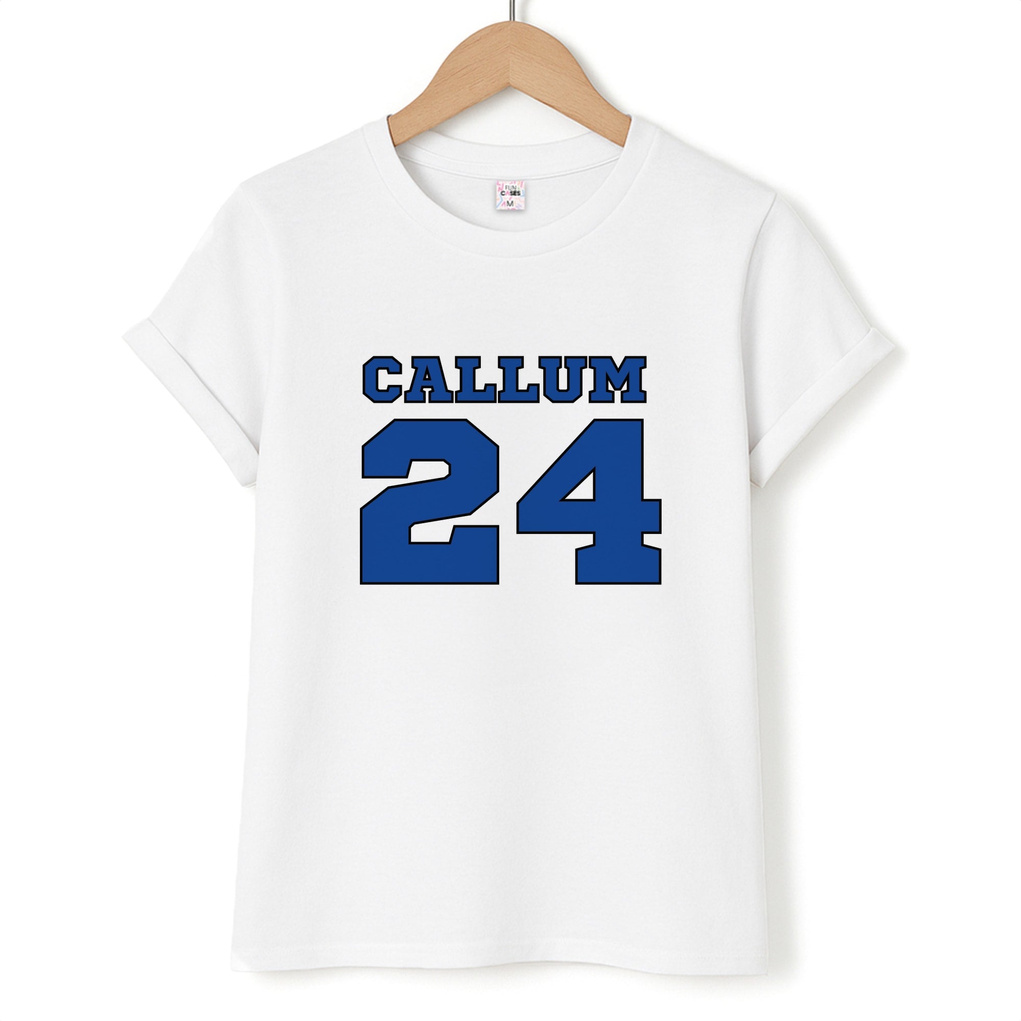 Dark Blue - Personalised Football Unisex T-Shirt