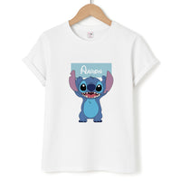 Standing Blue Alien - Personalised Disney T-Shirt