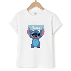 Standing Blue Alien - Personalised Disney T-Shirt