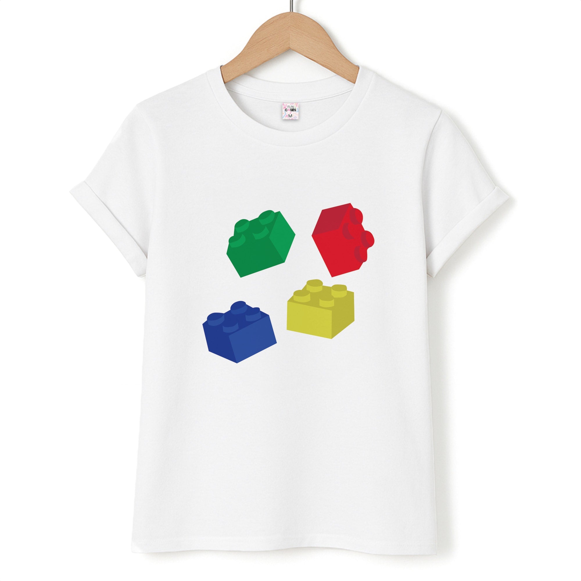 Coloured Bricks Unisex T-Shirt