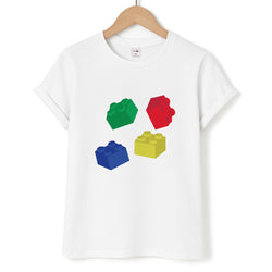 Coloured Bricks Unisex T-Shirt