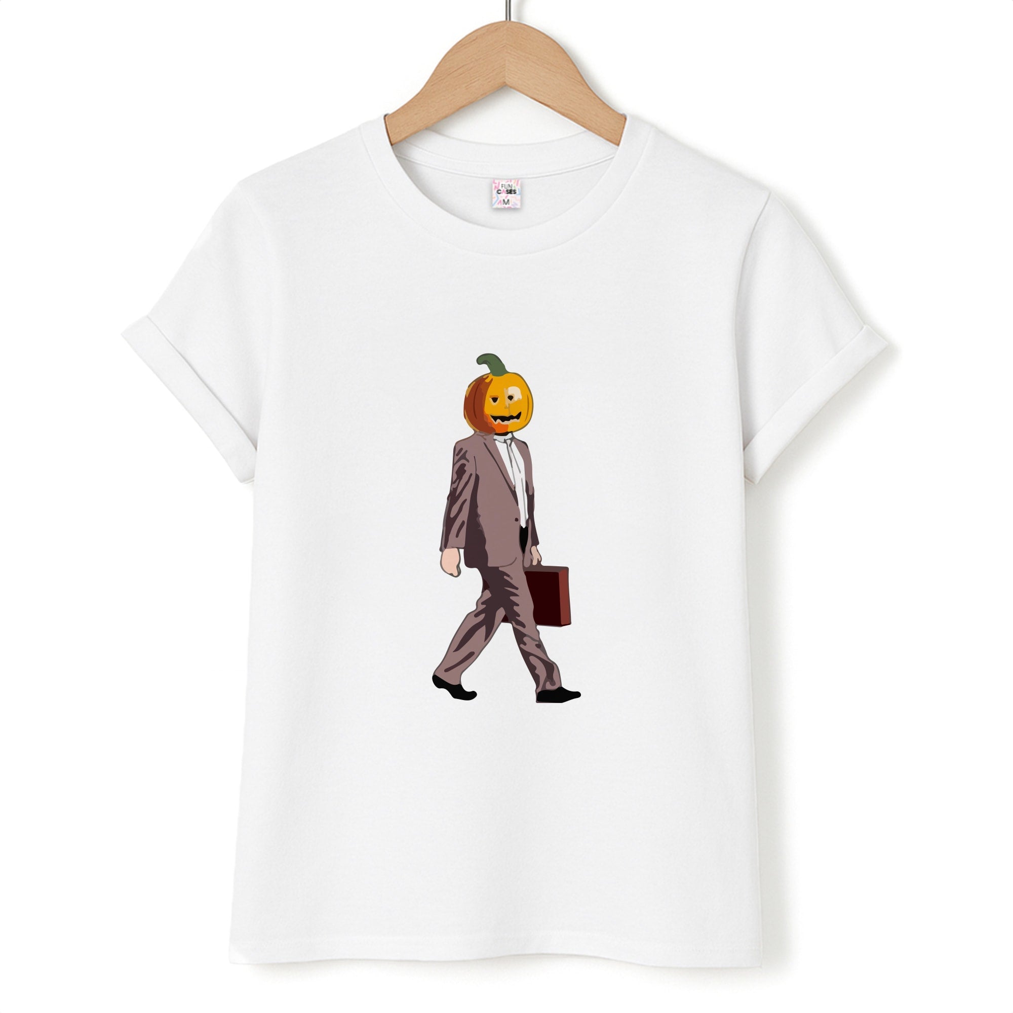 Dwight Pumpkin Head Unisex T-Shirt