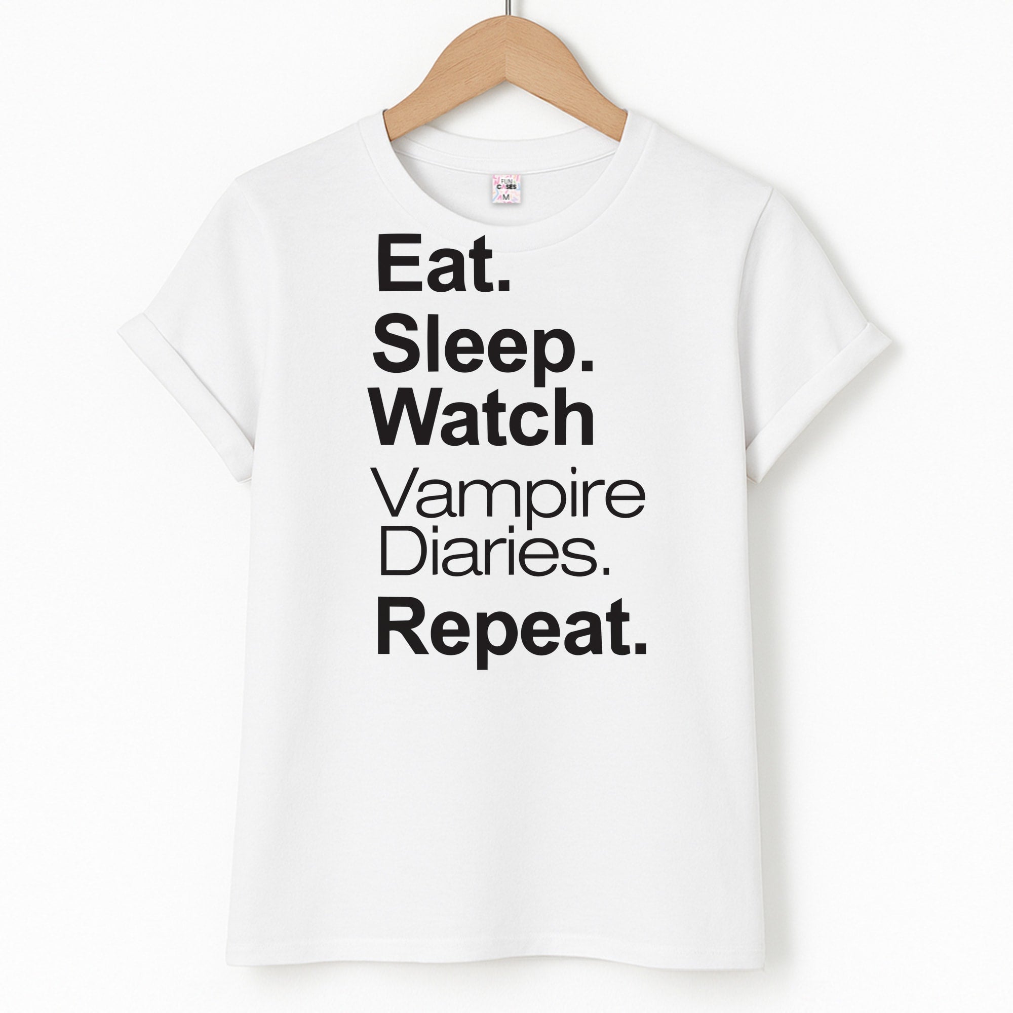 Eat Sleep Watch VPD Repeat T-Shirt