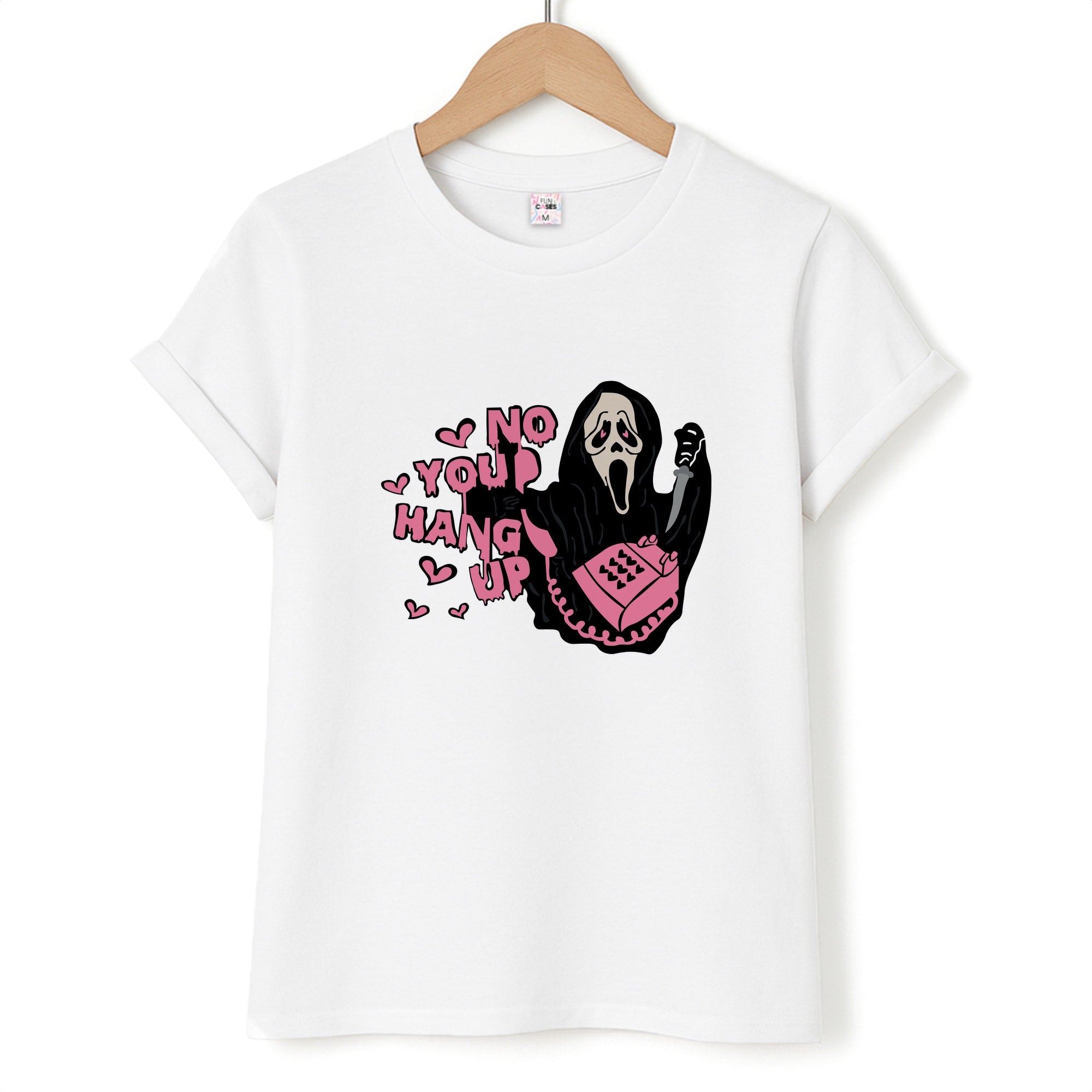 No You Hang Up - Halloween Unisex T-Shirt