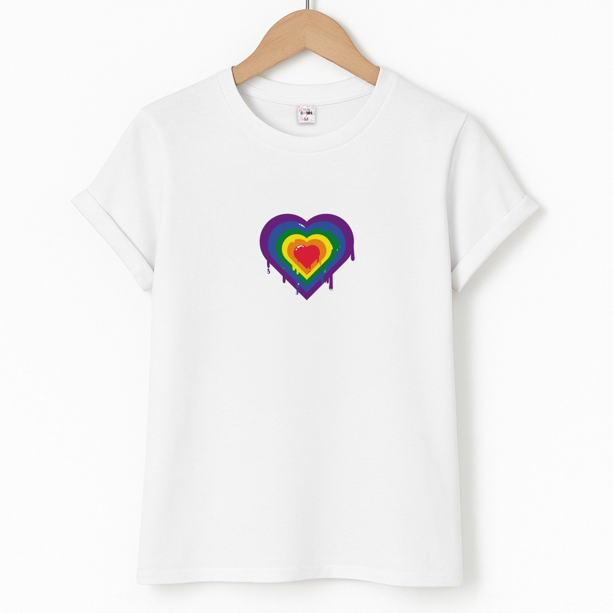 Dripped heart - Pride T-Shirt