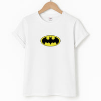 Black Bat Superhero Logo T-Shirt