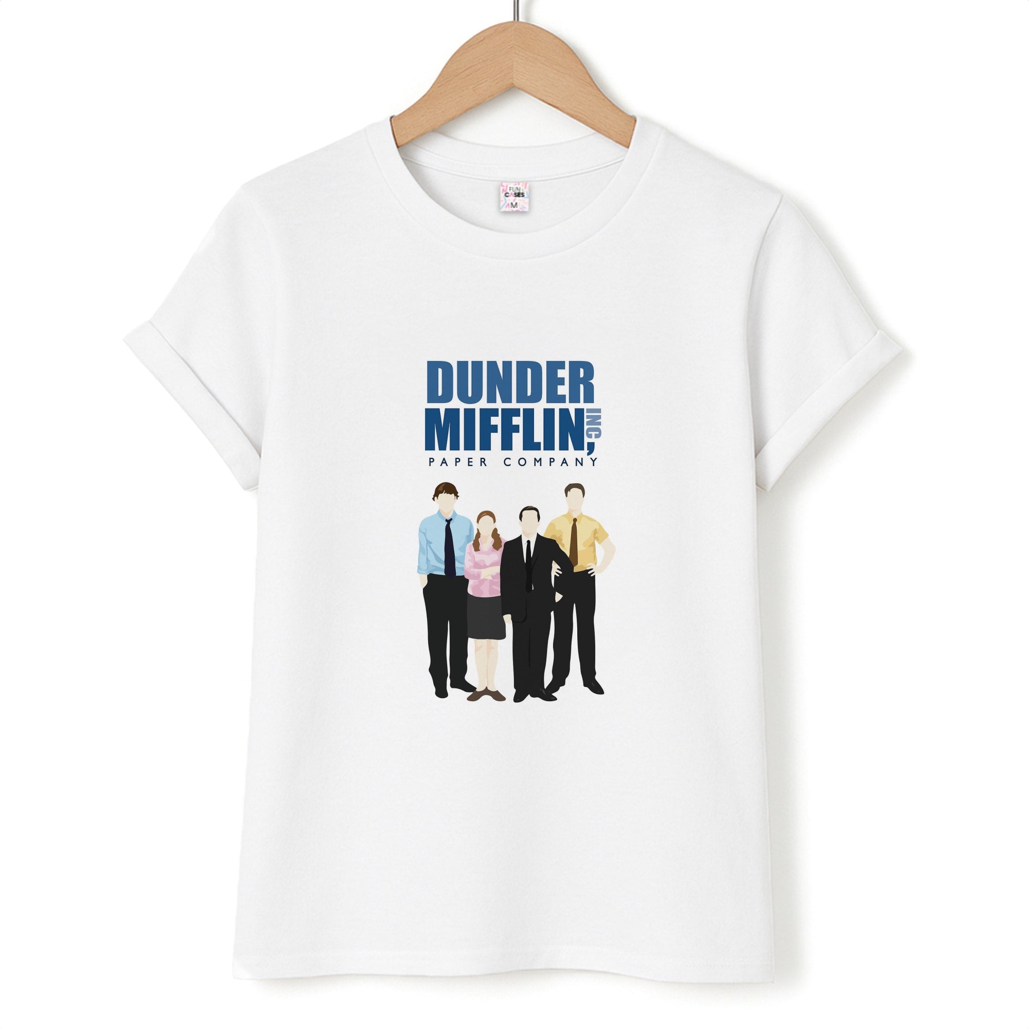 Office Cartoon - Dunder Mifflin Unisex T-Shirt